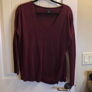 Long Sleeve American Eagle V-Neck Sweater